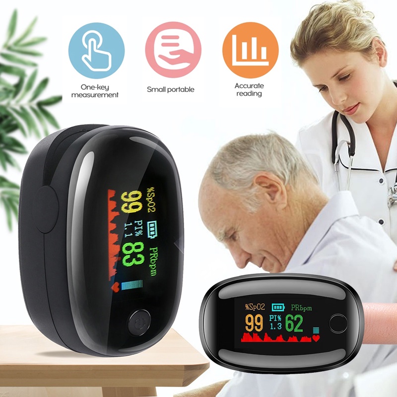 Original USA Fingertip Pulse Oximeter Meter Heart Fast Reading Spo2