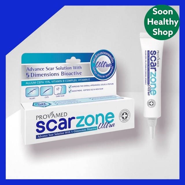 Provamed Scar zone Ultra 10g care for scars from various causes, help