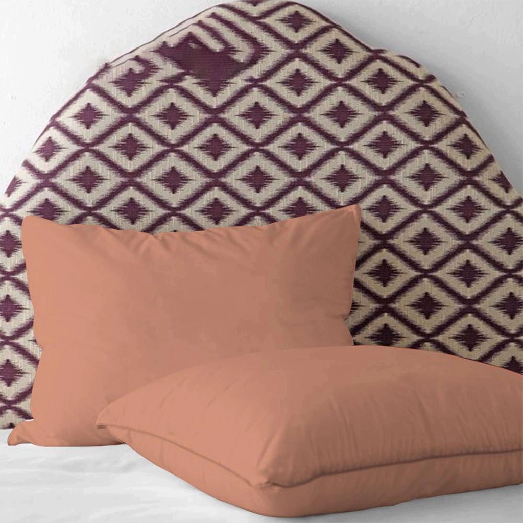 ♠Kasa Bella Plain Pillow Case Set Of 2 18X28 Inches Washed Cotton 2