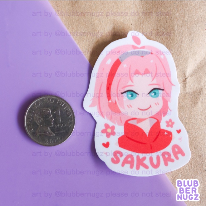 Naruto Stickers by BLUBBERNUGZ Shopee Philippines