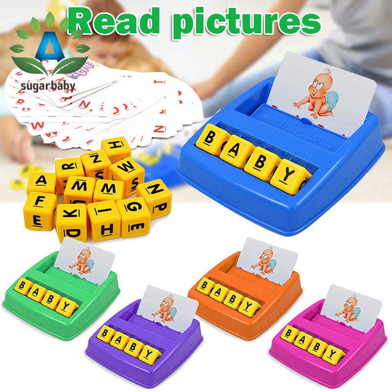 Matching Letter Game Educational Toys for Kids 37 Year Old Boys Girls