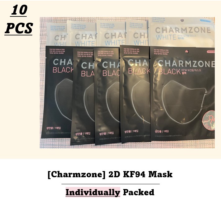 [Charmzone] 10 PCS Kai KF94 4ply 2D Surgical Medical Disposable Face