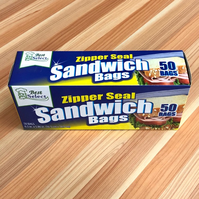 UD Best Select Zipper Seal Sandwich Bag 50S/20S/15S Shopee Philippines