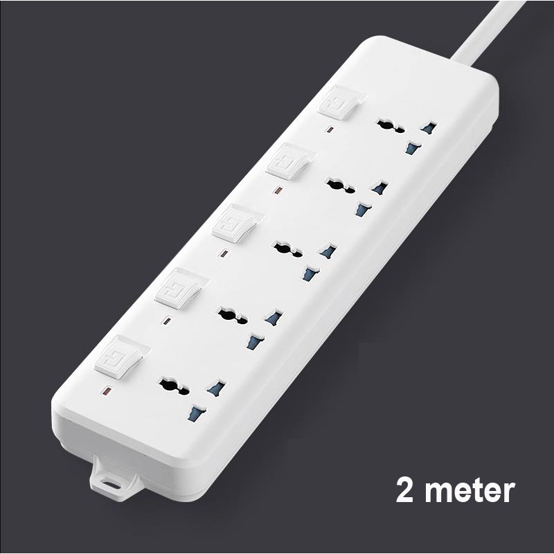 Universal Power Strip Extension 5 Socket Plug Standard Socket Adapter