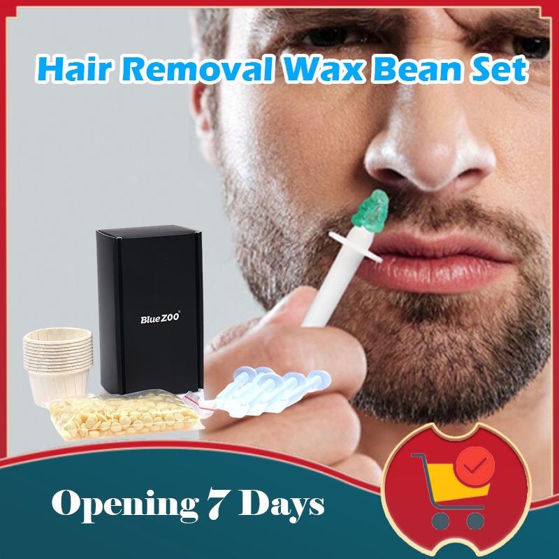 Nose Wax Kit For Nose Hair Removal Wax Set Paper Free Nose Hair Wax