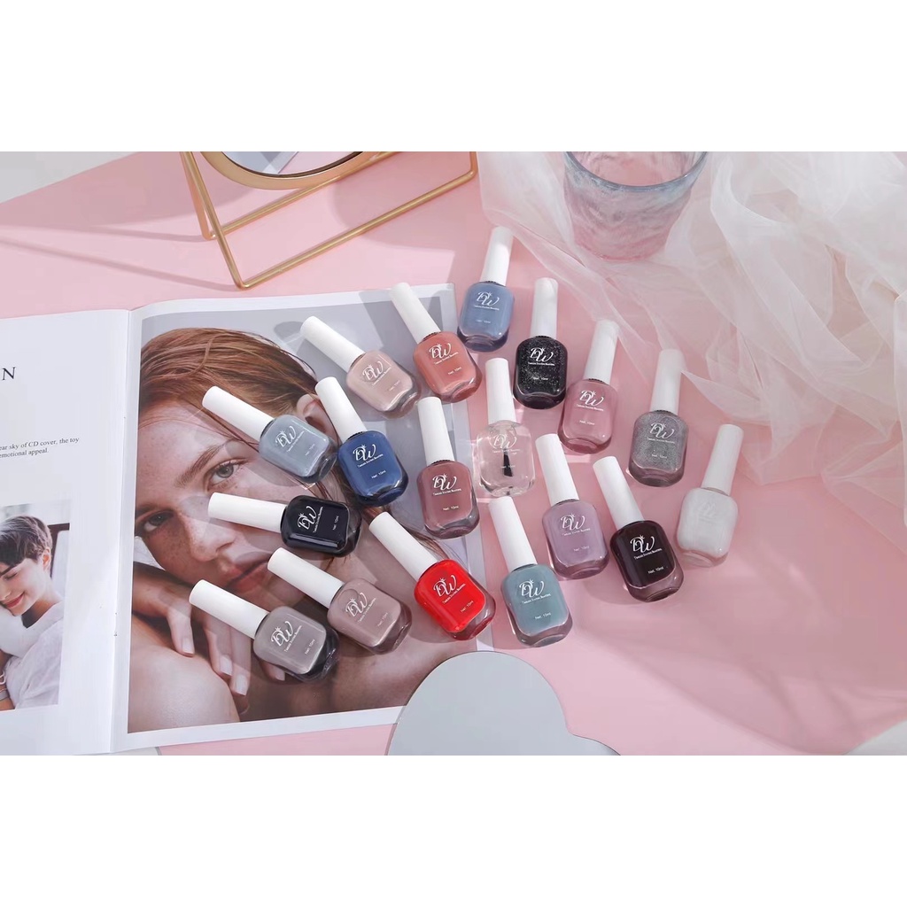 DW New Fashion Quick Dry Nail Polish 10ml Shopee Philippines