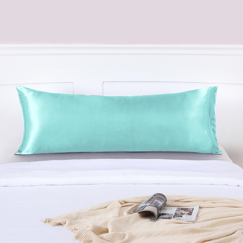 Abraca Dabra COD Solid Silk Body Pillow Case Full Long Pillow Case