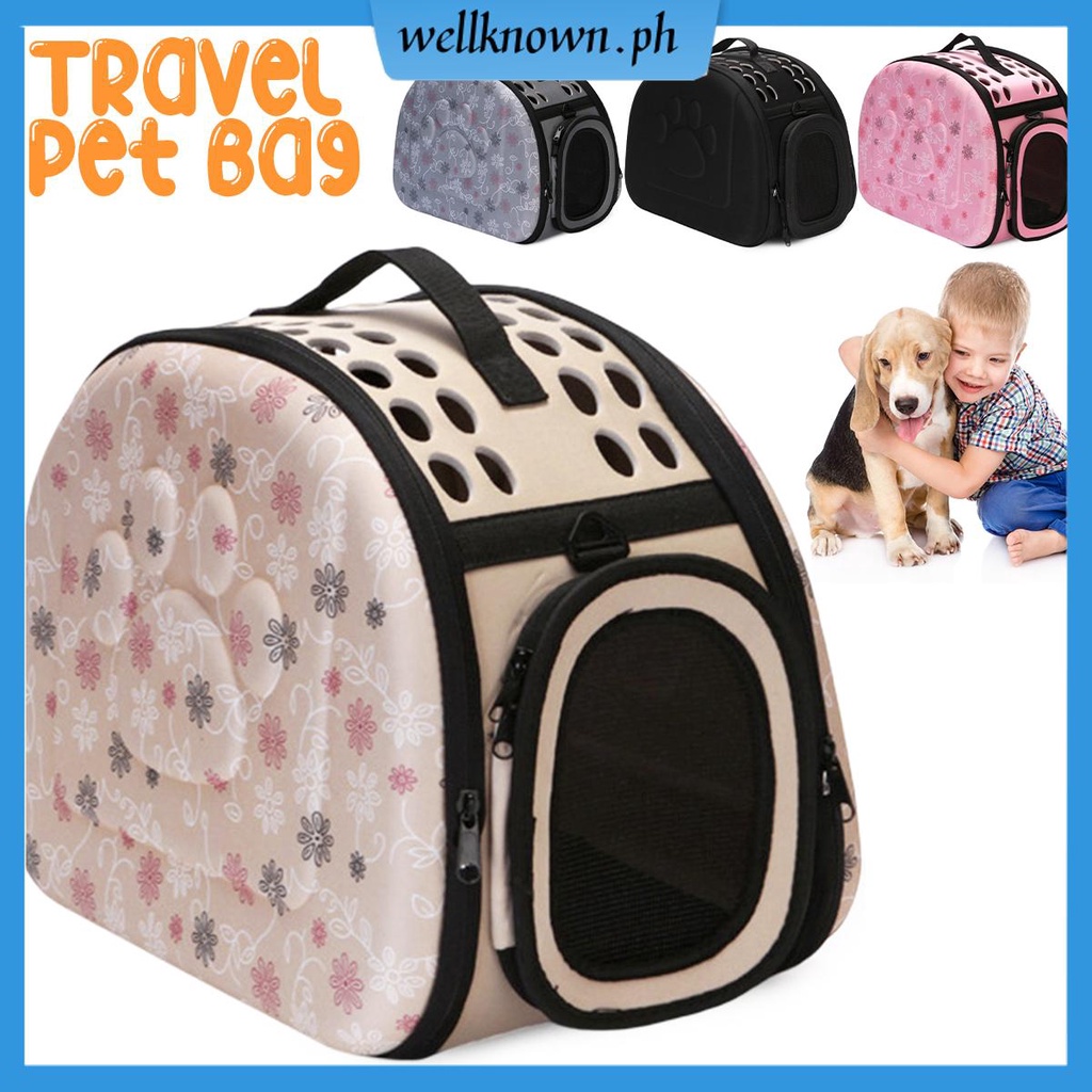 Travel Pet Bag Cat Carry Bag Reusable Foldable Pet Carrier Portable