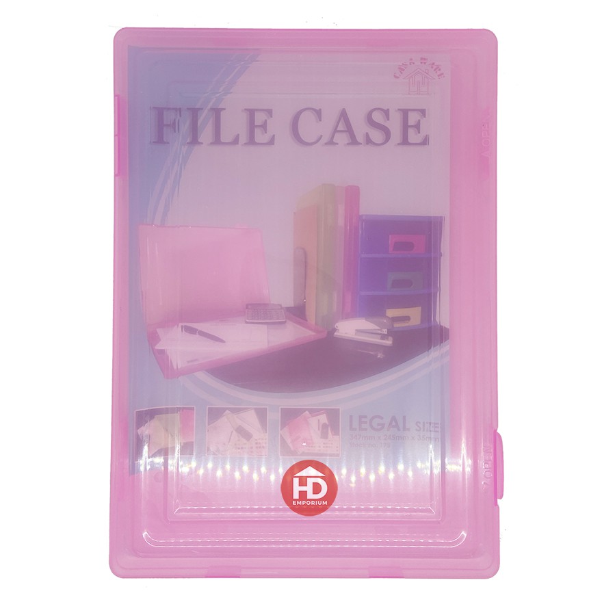 Plastic File Case Legal Size 173 documents papers case Shopee