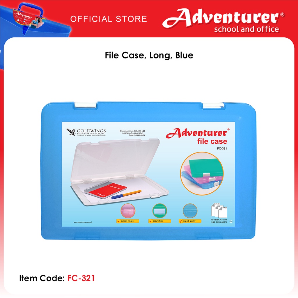 Adventurer File Case, Long Shopee Philippines