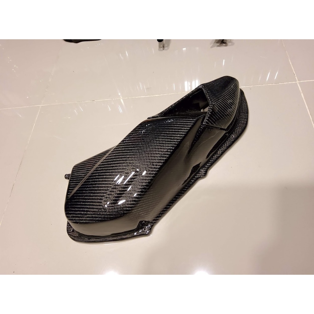 Air Filter Cover HONDA PCX 160 Genuine Carbon Pattern 2 Black (Center