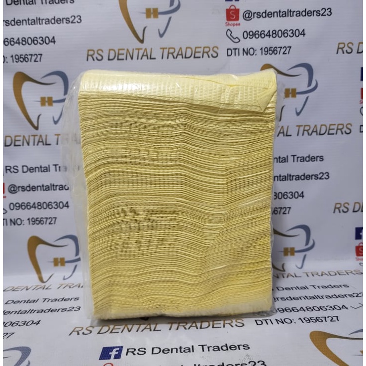Dental Bib (Poly bib) 3 ply by Shopee Philippines