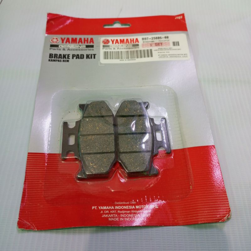 Yamaha WR155R R15 V3 Rear Brake Pad Genuine Shopee Philippines