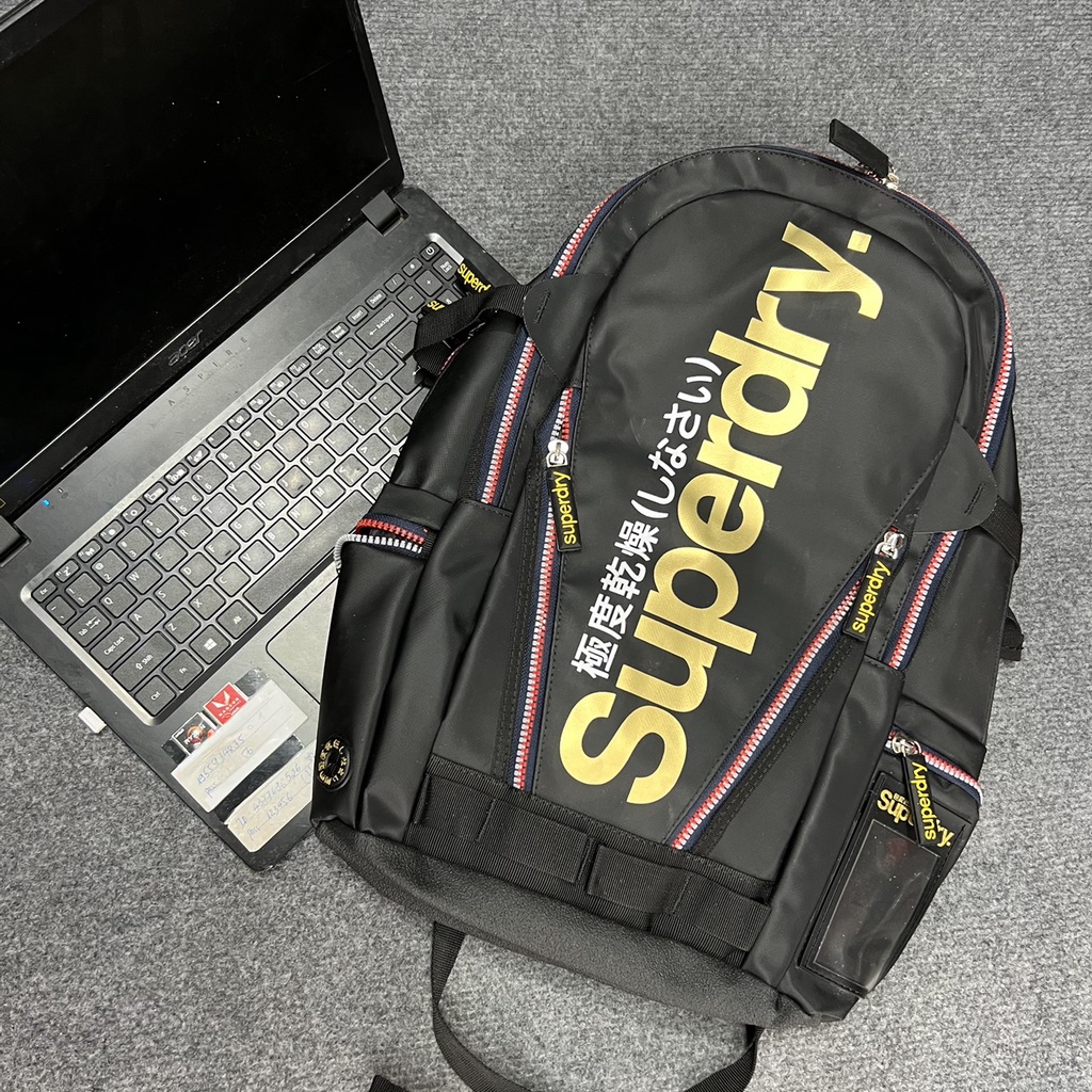 Superdry Mega Ripstop Tarp Backpack, Laptop Men And Women Waterproof