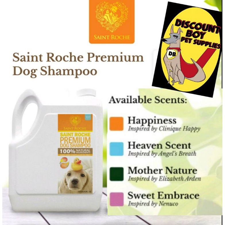 Saint Roche Premium Dog Shampoo (1 Gallon) Shopee Philippines
