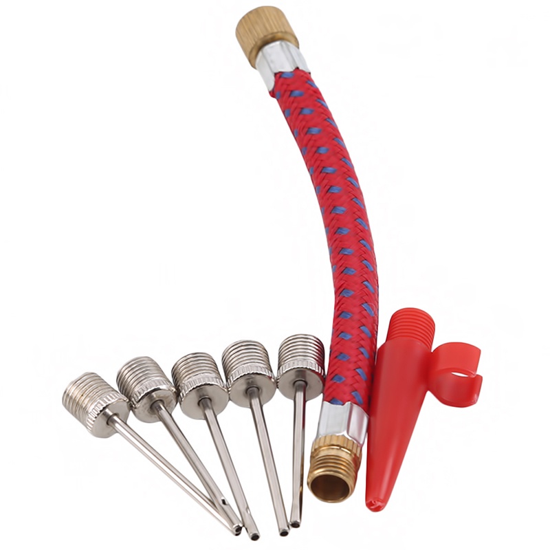 Inflate Bike Pump Adaptor Needle Valve Football Connector Air Bed Tyre