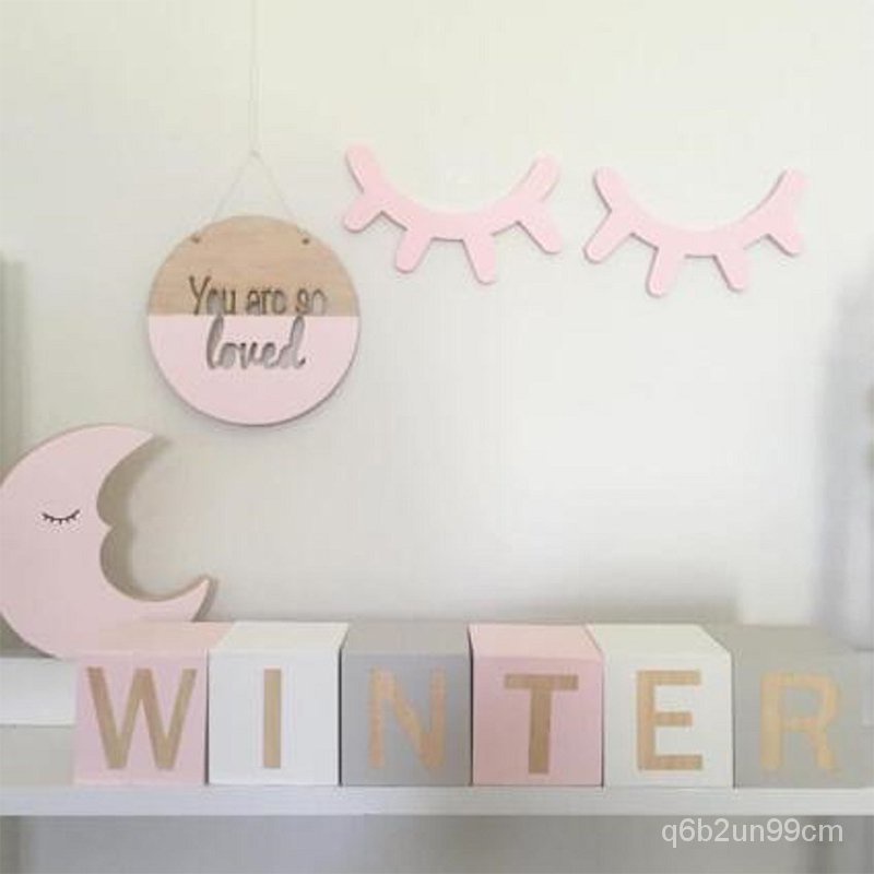 You Are So Loved Positive Slogan Sign Wall Hanging Letter Banner Round