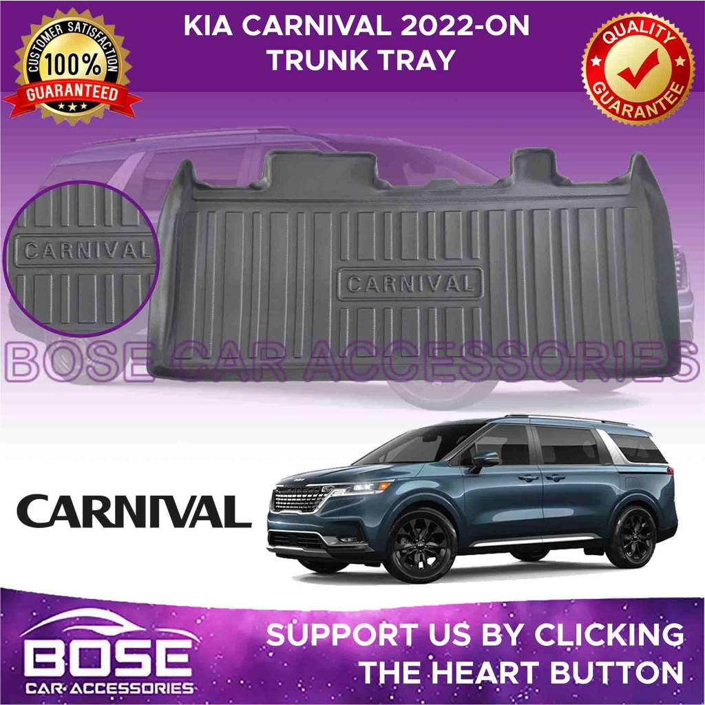Kia Carnival 2022 2023 ON Trunk Tray / Cargo Trunk Tray / Cargo