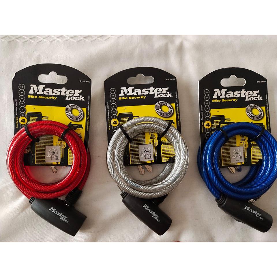 Master Bike Lock Original bike Security Limited Stocks Only Shopee