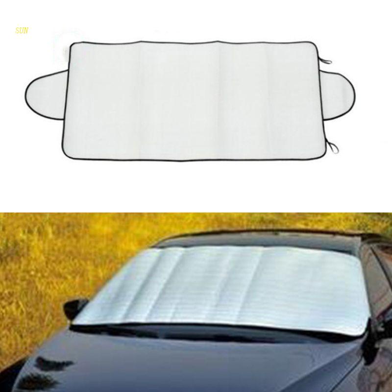 SUN Foldable Large Sun Shade Truck Van Car Windshield Visor Practical Block Cover Auto Sun Visor