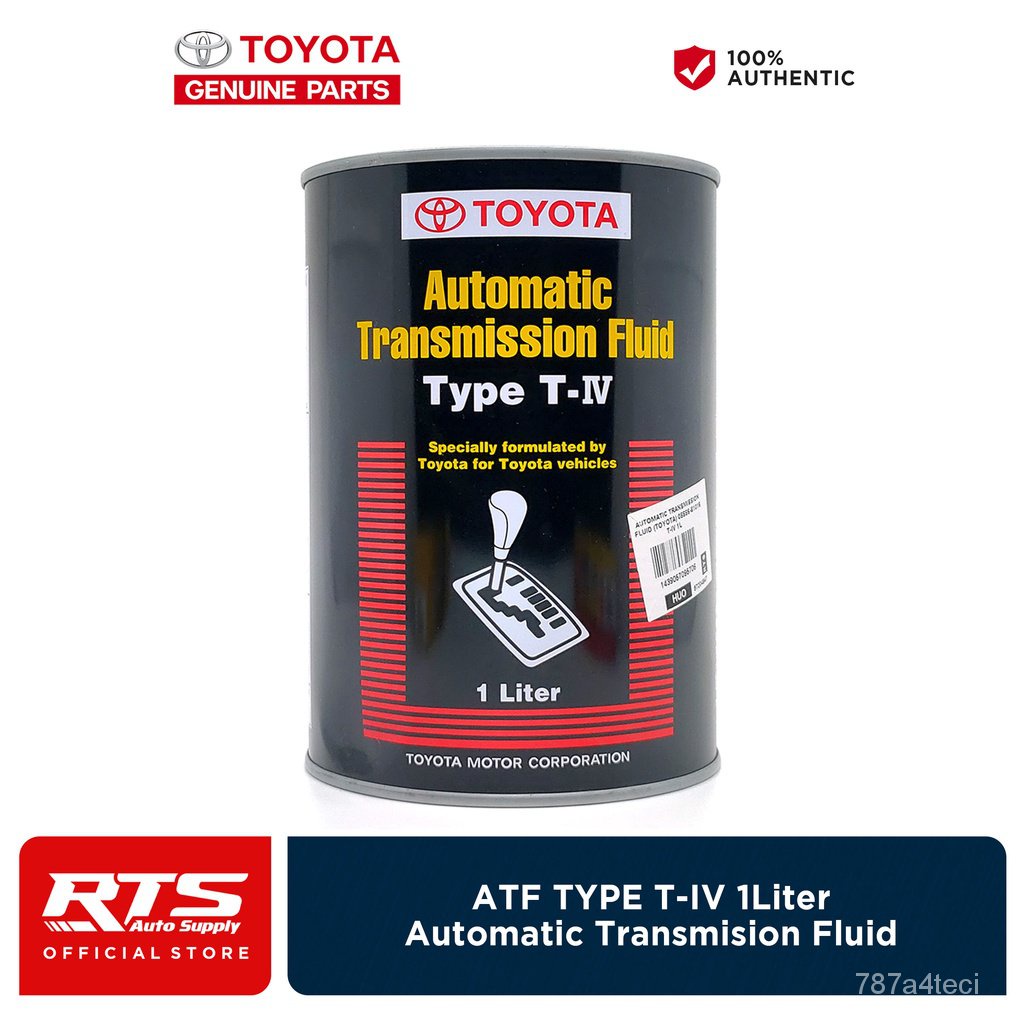 Toyota Genuine ATF Type TIV Automatic Transmission Fluid 1 LiterM63 Shopee Philippines