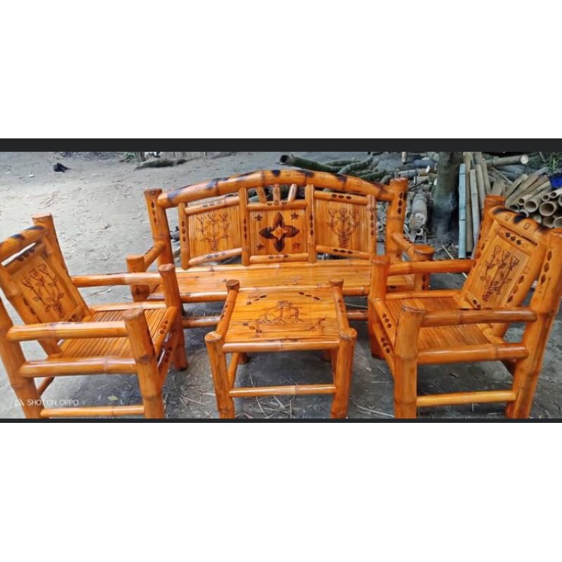 bamboo furniture whole set Shopee Philippines