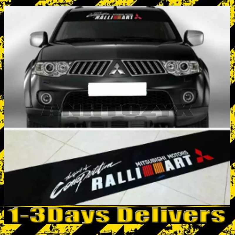 Ralli Art Montero sport Car Personalized Stickers Front and Rear