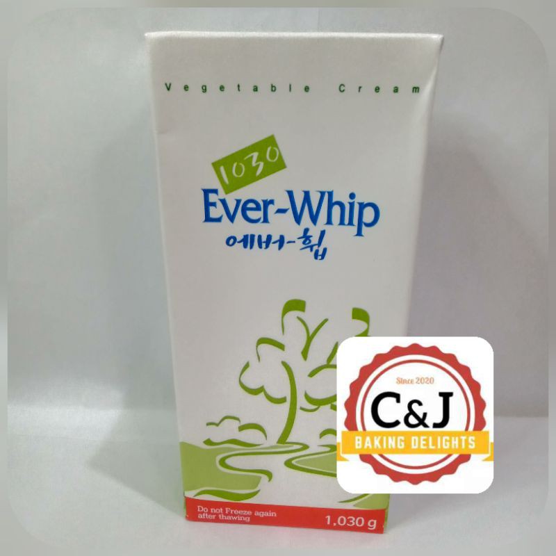 SALE! SALE! EverWhip / 1,030 grams (Non Dairy Whipping Cream Everwhip )expiration2025 Shopee