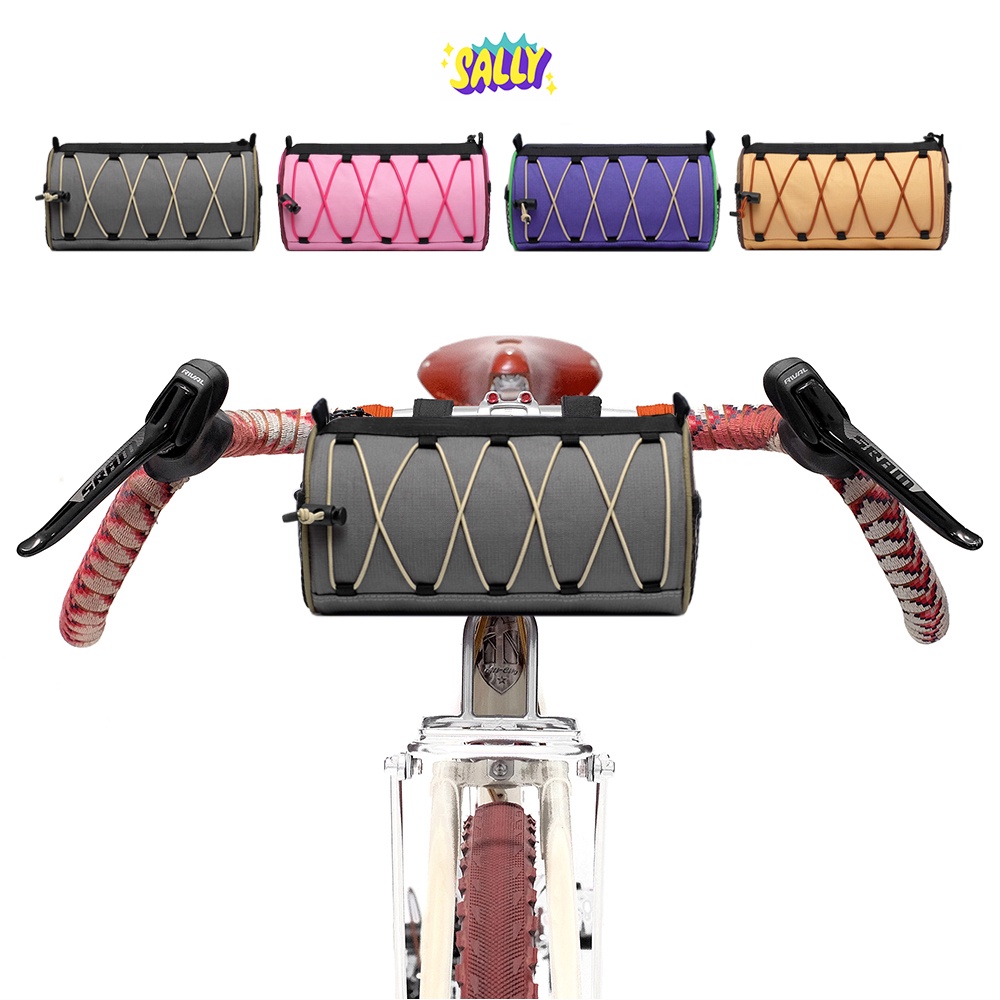 Sally tubular handlebar bag folding bike handlebar bag road bike