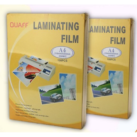 QUAFF LAMINATING FILM A4 SIZE 250mic. Shopee Philippines