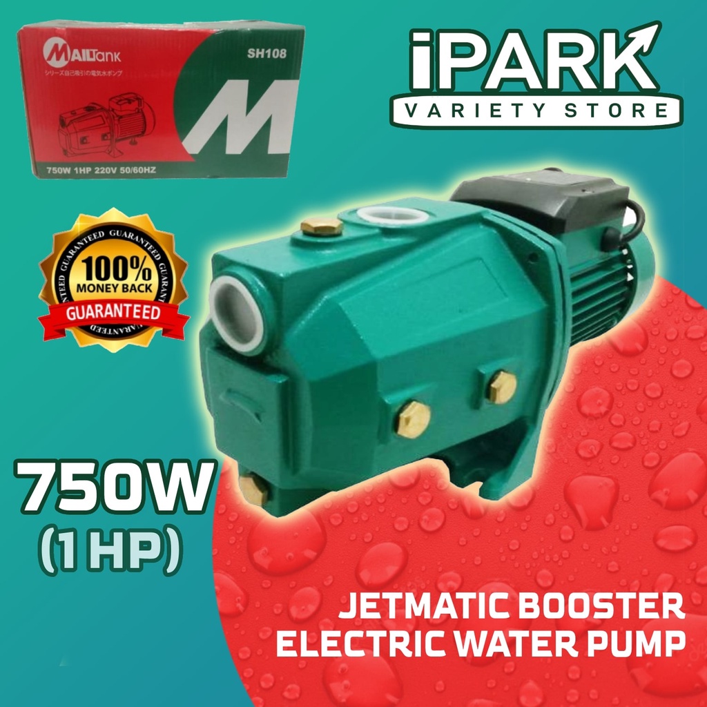 fid2_5f5szMAILTANK JET Water Booster Pump 750W 1HP SH108 Jetmatic FREE