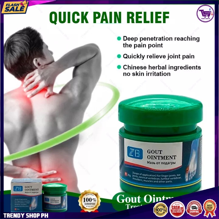 Gout Ointment Treatment Cream Natural Herbal Medicine Rayuma Relief