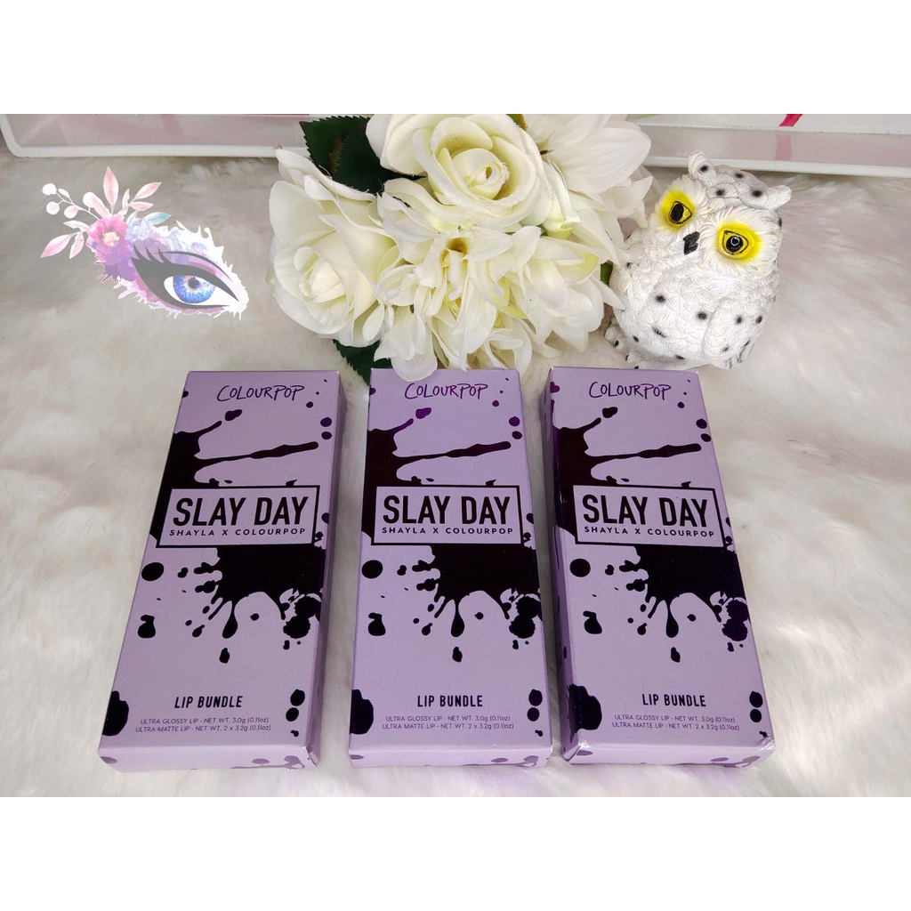 Slay Day Shayla X Colourpop Lip Bundle Shopee Philippines