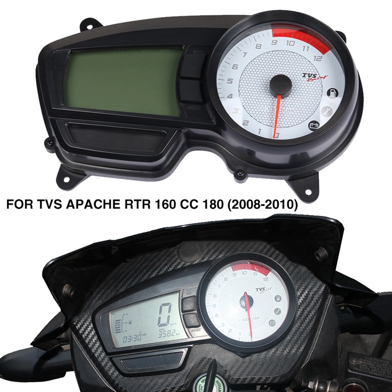 Motorcycle Tachometer Digital Odometer Motocross Speedometer Meter