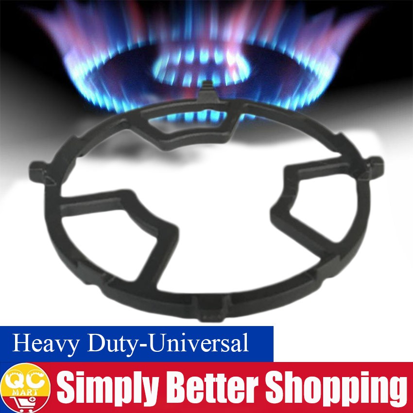Universal Cast Iron Wok Pan Support Rack Stand Burners Gas Hobs
