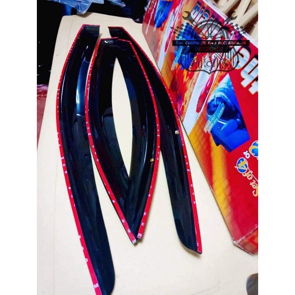 Window Sun Visor Chevrolet Sonic Sedan Rain Guard Gutter Shopee