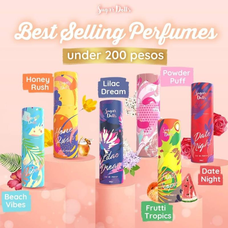 SUGAR DOLLS FRAGRANCES 30ML Shopee Philippines