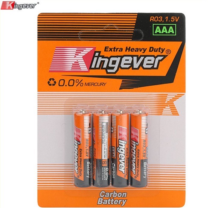 Kingever AA/AAA /D Battery & Eveready AA/AAA/D BATTERY (1 pad 4 pieces