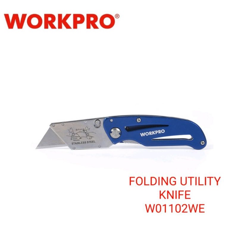 WORKPRO USA FOLDING UTILITY KNIFE W011002WE Shopee Philippines