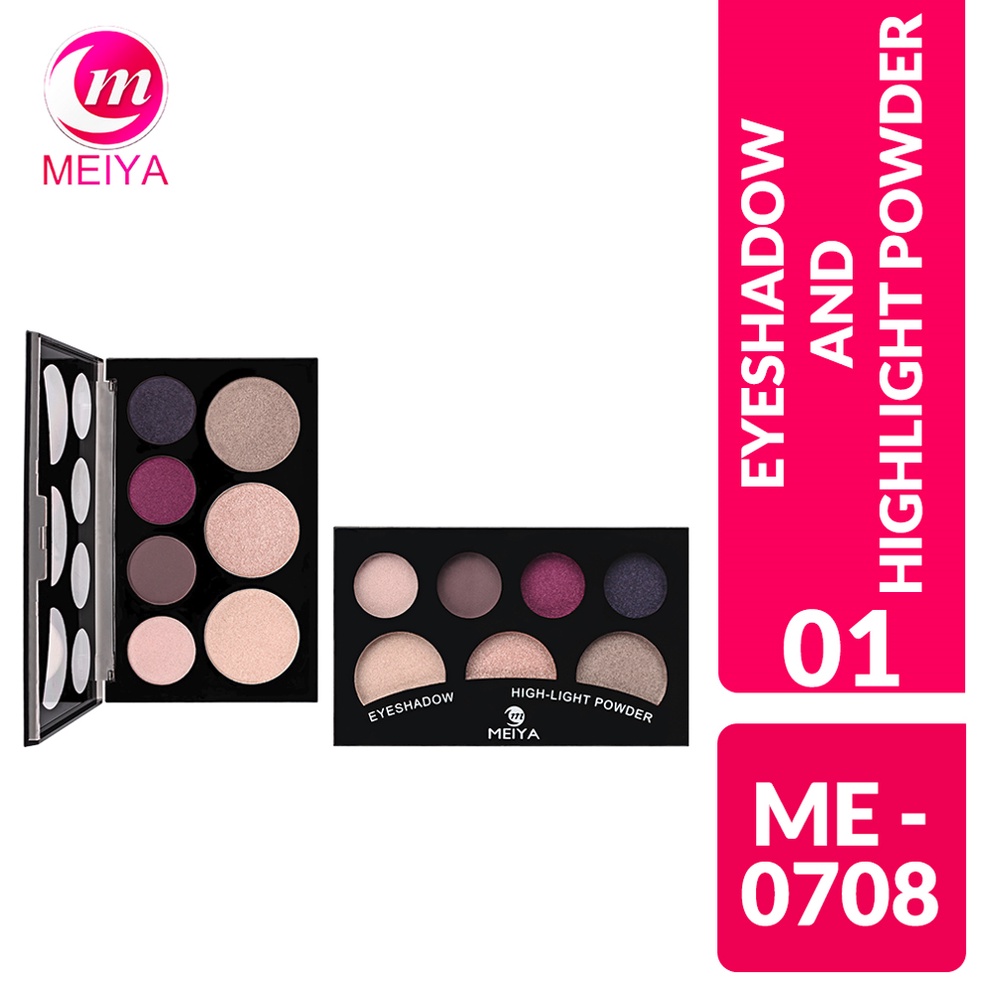 MEIYA EYESHADOW HIGHLIGHT POWDER (ME0708) Shopee Philippines