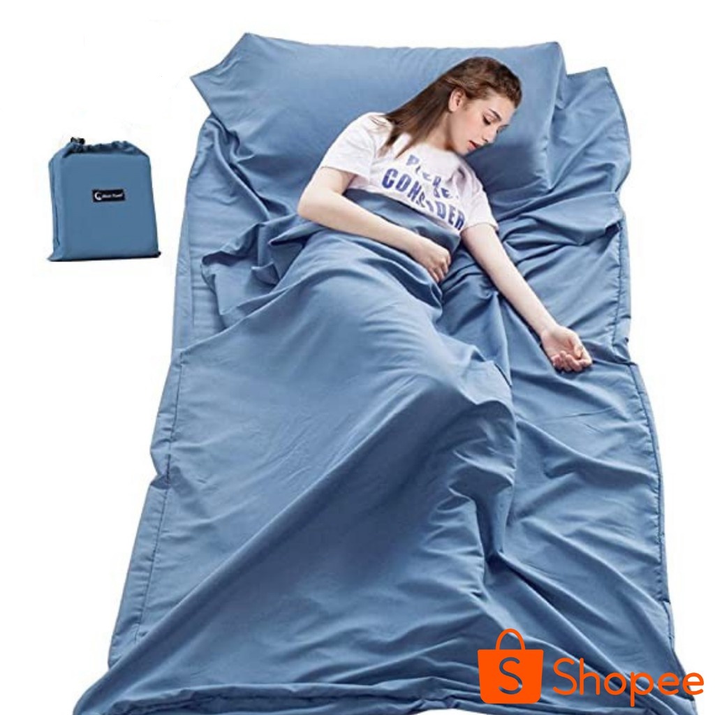 COD IKEA Sleeping Bag Fold Able Camping Hiking Sleeping Bag Lightweight Travel Sleeping Bag