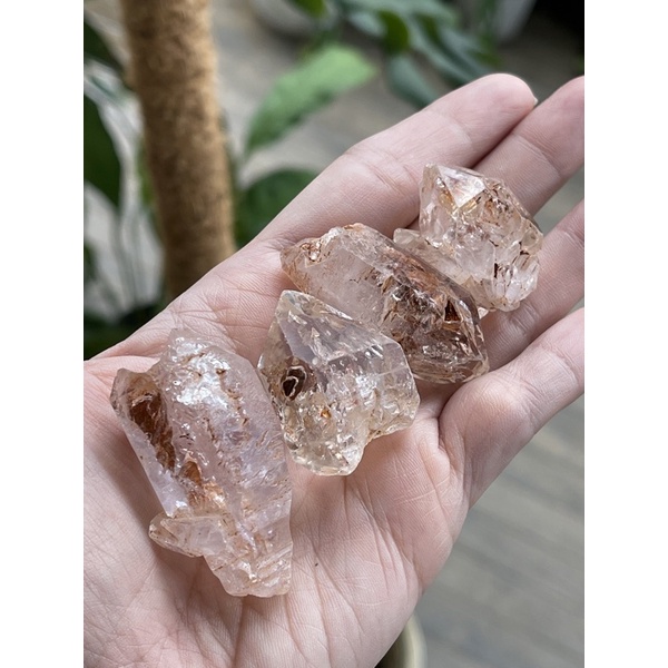PETROLEUM HERKIMER DIAMOND NATURAL GEMSTONE CRYSTAL Shopee Philippines