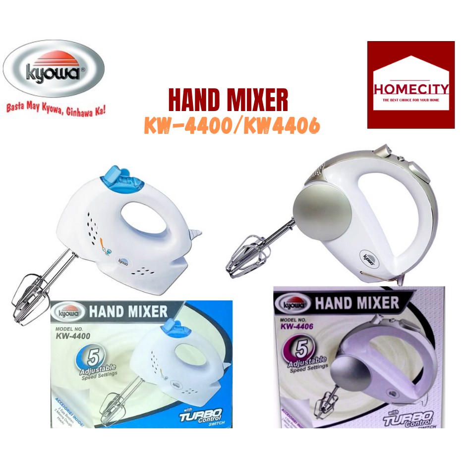 KYOWA HAND MIXER KW4406/KW 4400 COLOR/DESIGN VARIATION DEPENDS ON