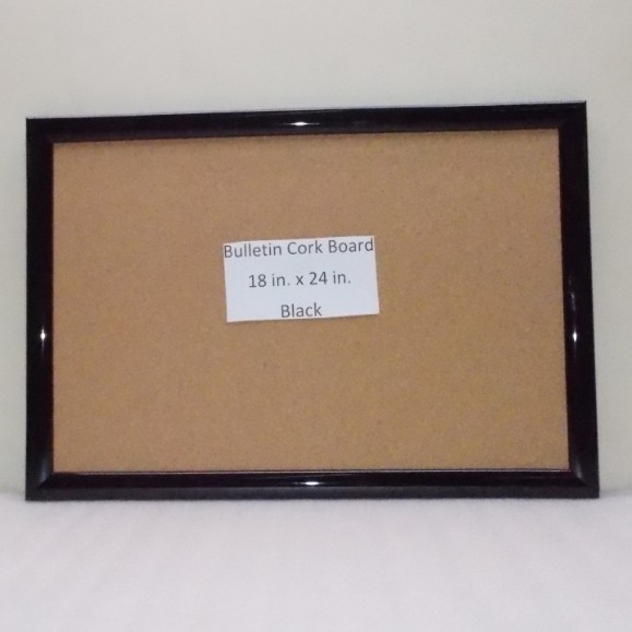 Bulletin Cork Board Black 18in. x 24in. Shopee Philippines