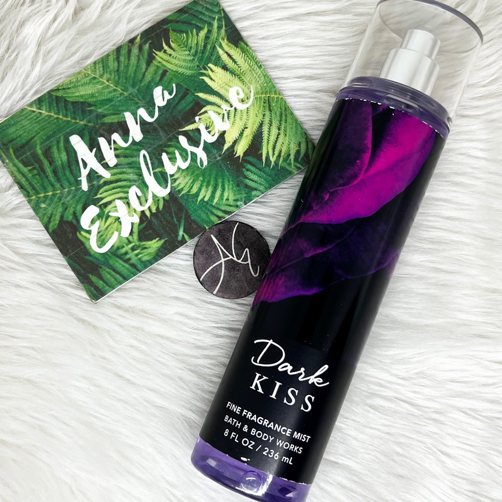Authentic Bath & Body Works DARK KISS Fragrance Mist 236ml Shopee