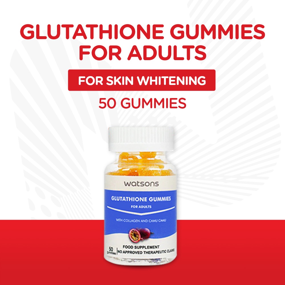 WATSONS Glutathione Gummies with Collagen and Camu Camu for Adults