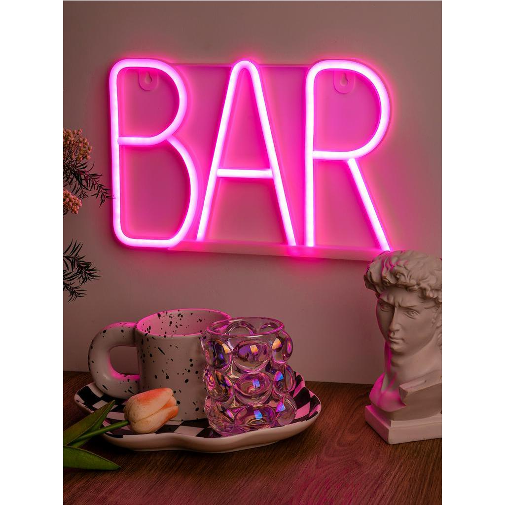 Bar Neon Sign, Bar Led Signs, Neon Bar Signs for Home Bar, Pub