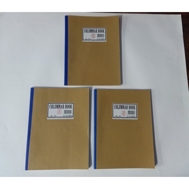 Veco Columnar Notebook BIR Book Keeping Available 34 5681012Col