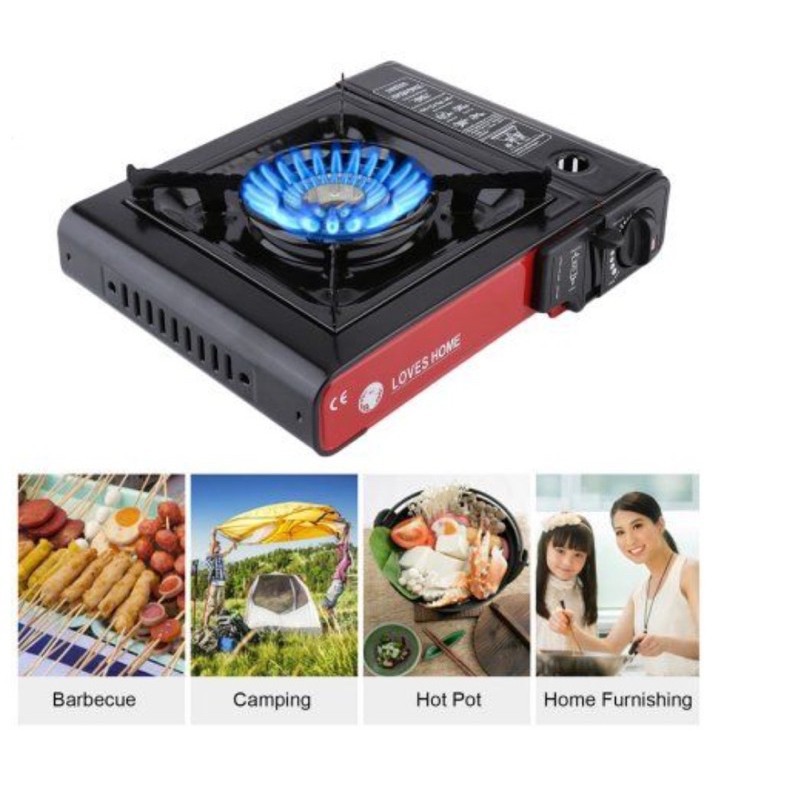 butane gas stove Samgyeopsal Grill Set (bundle) (Grill Pan + Portable