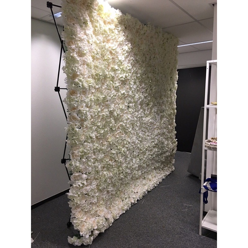 Aluminum Flower Wall Folding Stand Frame For Wedding Backdrops Straight